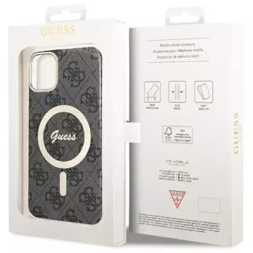 Etui Guess GUHMN61H4STK für iPhone 11 6,1" Hardcase 4G MagSafe