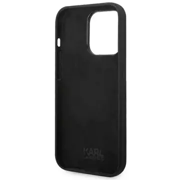 Etui Karl Lagerfeld KLHCP14XSLCTBK für iPhone 14 Pro Max 6,7" Hardcase Silikon Choupette Body czarny/black