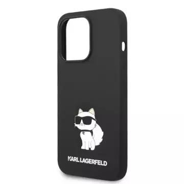 Etui Karl Lagerfeld KLHCP14XSNCHBCK für iPhone 14 Pro Max 6,7" Hardcase Silikon Choupette czarny/black