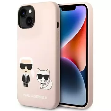 Etui Karl Lagerfeld KLHMP14MSSKCI für iPhone 14 Plus 6,7" Hardcase Silikon Karl