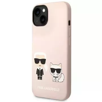 Etui Karl Lagerfeld KLHMP14MSSKCI für iPhone 14 Plus 6,7" Hardcase Silikon Karl