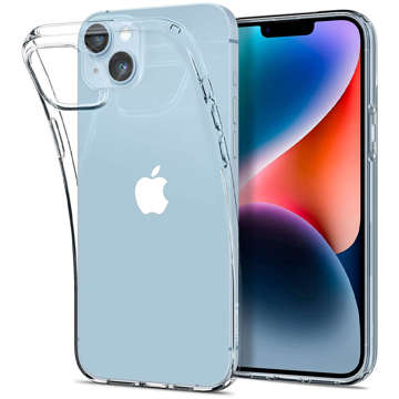 Etui Obudowa Hülle Spigen Liquid Crystal für Apple iPhone 14 Plus Crystal Clear