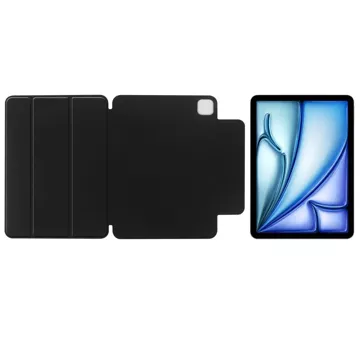 Etui Smartcase Magnetic für Apple iPad Air 13 2024 Schwarz