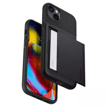 Etui Spigen Slim Armor CS für Apple iPhone 14 Plus Schwarz