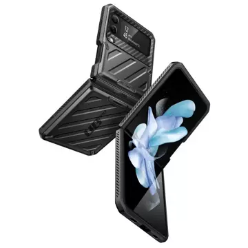 Etui Supcase Unicorn Beetle Pro für Samsung Galaxy Z Flip 4 Schwarz