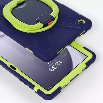 Etui X-Armor für Samsung Galaxy Tab A9 Plus 11.0 X210 / X215 / X216 Navy Lime