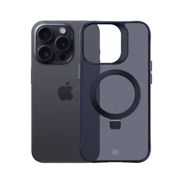 Etui für Apple iPhone 16 Pro Max 3mk Smoke Case Mag