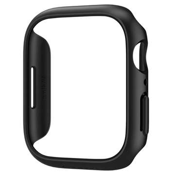 Etui für Smartwatch Spigen Thin Fit für Apple Watch 7 45mm Schwarz