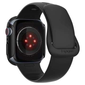 Etui für Smartwatch Spigen Thin Fit für Apple Watch 7 45mm Schwarz