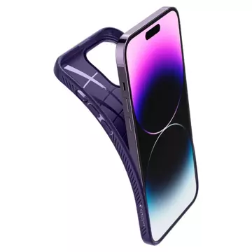 Etui für Spigen Liquid Air für iPhone 14 Pro Max Deep Purple