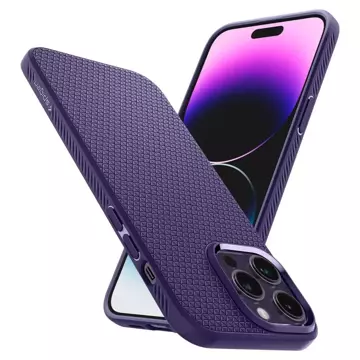 Etui für Spigen Liquid Air für iPhone 14 Pro Max Deep Purple