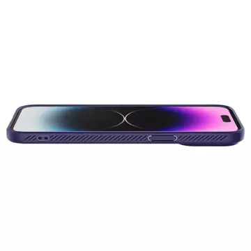 Etui für Spigen Liquid Air für iPhone 14 Pro Max Deep Purple