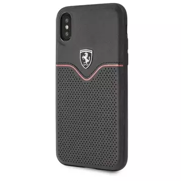 Ferrari Hardcase iPhone X/Xs schwarz/czarny Off Track Victory