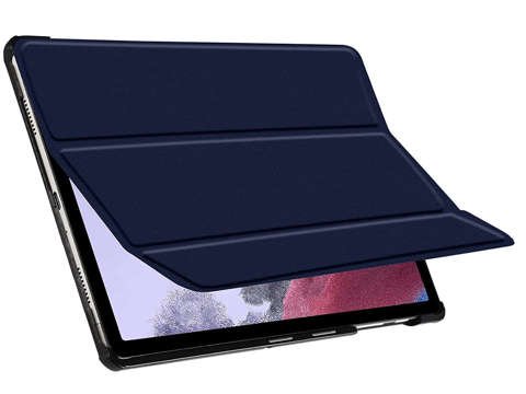 Flip Case Alogy Book Cover für Galaxy A7 Lite 8.7 T220 / T225 Marineblau