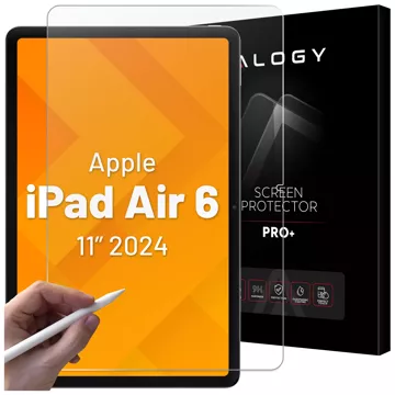 Gehärtetes Glas für Apple iPad Air 6 - 11" 2024 Alogy Displayschutzfolie Pro 9H