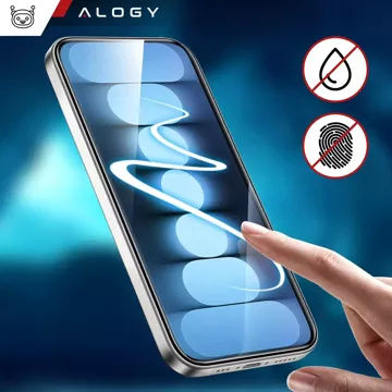 Gehärtetes Glas für Apple iPhone 16 Pro Max Displayschutzfolie 9H Alogy Heavy Pro™️