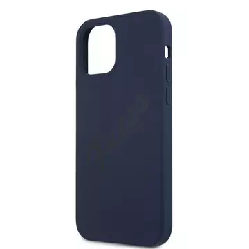 Guess GUHCP12MLSVSBL iPhone 12/12 Pro 6,1" niebieski/blue Hardcase Script Vintage