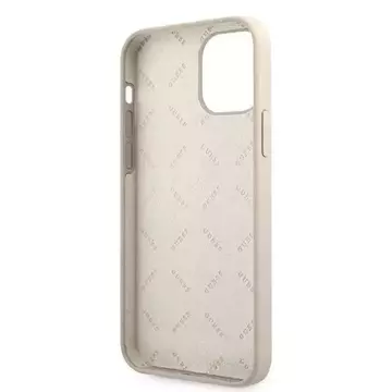 Guess GUHCP12MLSVSGP iPhone 12/12 Pro 6.1 "Grau Pink / Grau Pink Hardcase Silikon Vintage