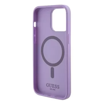 Guess GUHMP15XPSAHMCU Hülle für iPhone 15 Pro Max 6,7" Saffiano MagSafe