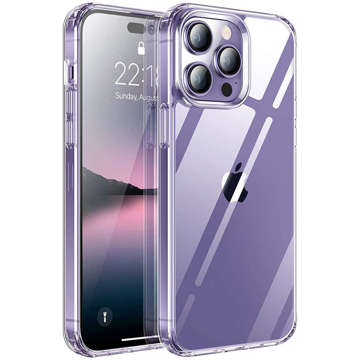 Handyhülle Schutzhülle Alogy Hybrid Case für Apple iPhone 14 Pro Max Transparent