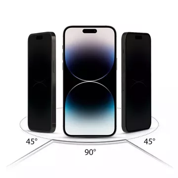 Hofi Anti Spy Glass Pro Sichtschutzglas für Samsung Galaxy S23 FE Privatsphäre