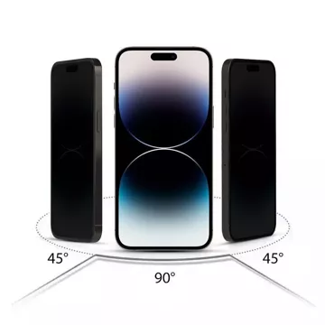 Hofi Anti Spy Glass Pro Sichtschutzglas für Samsung Galaxy S24 FE Privatsphäre