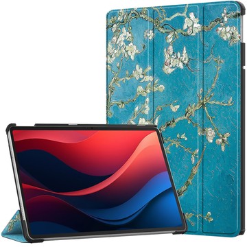 Hülle für Lenovo Tab M11 10,95" TB330FU / TB330XU / TB331FC Tablet Cover Case Alogy Buchcover Blühender Mandelbaum (Van Gogh)