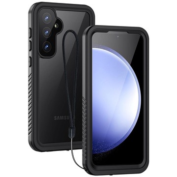 Hülle für Samsung Galaxy S23 FE Armored 360 Case wasserdicht Armor IP68 Alogy schwarz