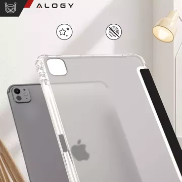 Hülle für iPhone 14 Pro Mag Safe Matt Case Cover matt Alogy Ring gepanzerte Handyhülle Schwarz