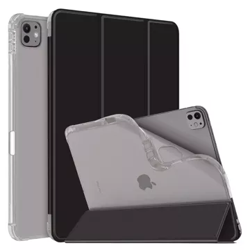 Hülle für iPhone 14 Pro Mag Safe Matt Case Cover matt Alogy Ring gepanzerte Handyhülle Schwarz