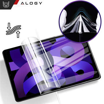 Hydrogel-Tablet-Schutzfolie für Apple iPad 10.2 7/8/9 Gen 2019 2020 2021 Alogy Hydrogel