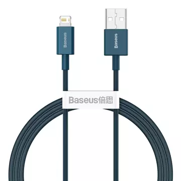 Kabel USB für Lightning Baseus Superior Series, 2.4A, 1m (niebieski)