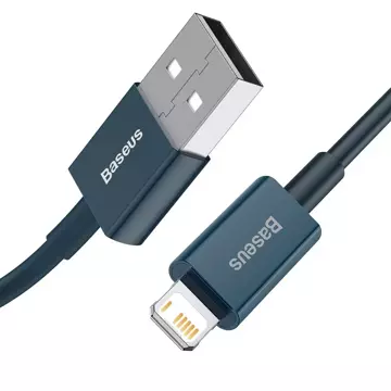 Kabel USB für Lightning Baseus Superior Series, 2.4A, 1m (niebieski)