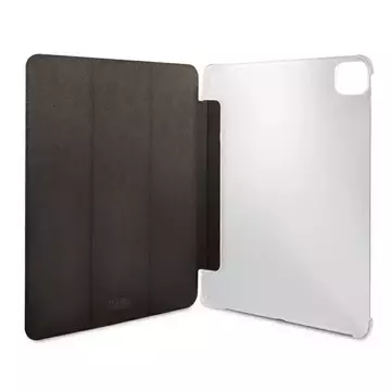 Karl Lagerfeld KLFC12OKMK iPad 12.9" Pro 2021 Buchcover czarny/black Saffiano Karl Iconic