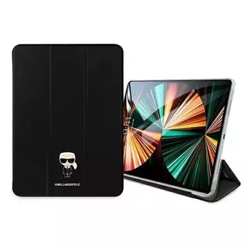 Karl Lagerfeld KLFC12OKMK iPad 12.9" Pro 2021 Buchcover czarny/black Saffiano Karl Iconic