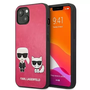 Karl Lagerfeld KLHCP13SPCUSKCP iPhone 13 mini 5,4" fuksja/fuchsia Hardcase Ikonik Karl