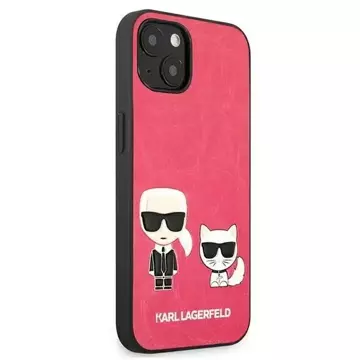 Karl Lagerfeld KLHCP13SPCUSKCP iPhone 13 mini 5,4" fuksja/fuchsia Hardcase Ikonik Karl