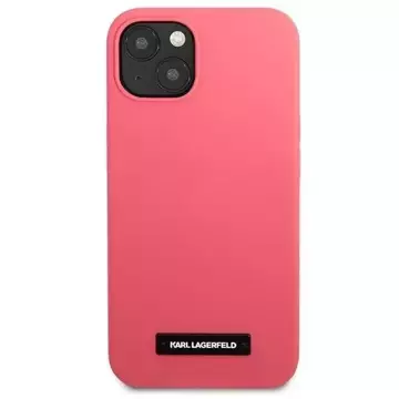 Karl Lagerfeld KLHCP13SSLMP1PI iPhone 13 mini 5,4" Hardcase fuksja/fuchsia Silikonplakette