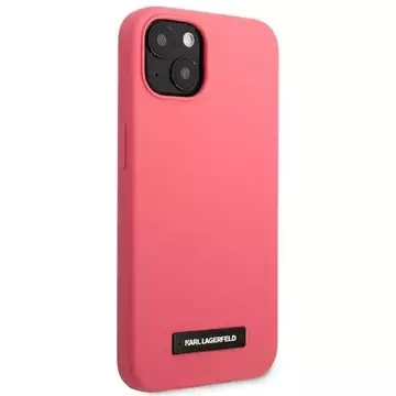 Karl Lagerfeld KLHCP13SSLMP1PI iPhone 13 mini 5,4" Hardcase fuksja/fuchsia Silikonplakette