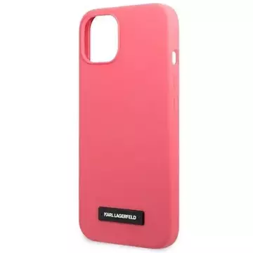 Karl Lagerfeld KLHCP13SSLMP1PI iPhone 13 mini 5,4" Hardcase fuksja/fuchsia Silikonplakette