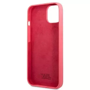 Karl Lagerfeld KLHCP13SSLMP1PI iPhone 13 mini 5,4" Hardcase fuksja/fuchsia Silikonplakette