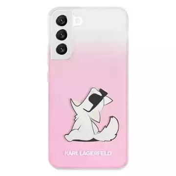 Karl Lagerfeld KLHCS22MCFNRCPI S22 S906 Hardcase różowy/pink Choupette Eat