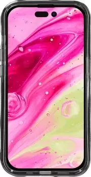 LAUT Crystal Matter - Schutzhülle für iPhone 14 Pro Max, kompatibel mit MagSafe (schwarz)