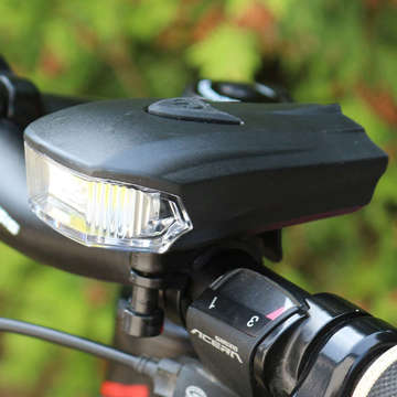 LED Fahrradbeleuchtung COB 5W Fahrradlampe für vorne und hinten am Fahrrad