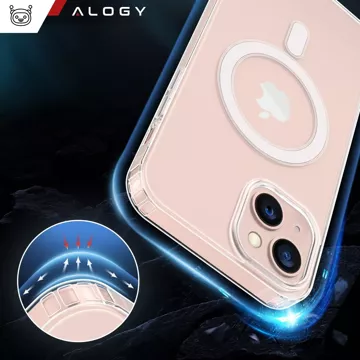 MagSafe Alogy Ultra Slim Mag Case für iPhone 12 / Pro Qi-Ladegeräte Transparent