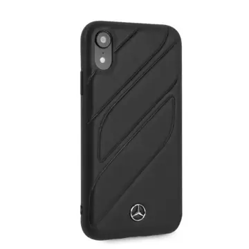 Mercedes MEHCI61THLBK Schutzhülle für Apple iPhone Xr 6.1" schwarz/schwarz Hardcase New Organic I