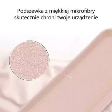 Mercury Silikon-Handyhülle für iPhone 12/12 Pro rosa Sand/rosa Sand