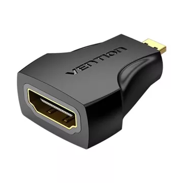 Micro-HDMI-Stecker auf HDMI-Buchse Vention AITB0-Adapter (schwarz)