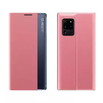 Neues Sleep Case Flip Cover für Samsung Galaxy A73 pink