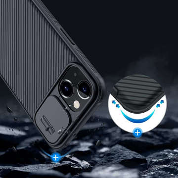 Nillkin CamShield Pro Hülle für Apple iPhone 13 Mini Schwarz